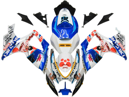 Fairings Suzuki GSXR 600 750 Multi-Color pepephone Racing  (2006-2007)