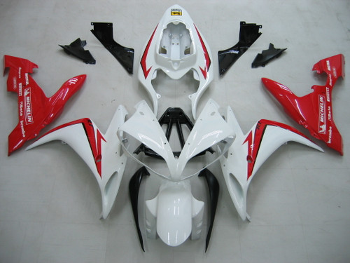 Fairings Yamaha YZF-R1 White Red R1 Racing (2004-2006) Fairings Yamaha YZF-R1 White Red R1 Racing (2004-2006)