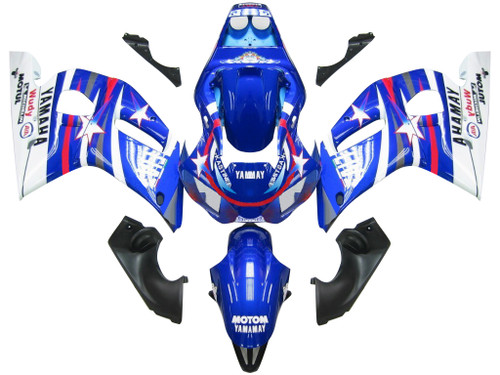 Fairings Yamaha YZF-R6 Blue White Star FIAT R6 Racing (1998-2002)