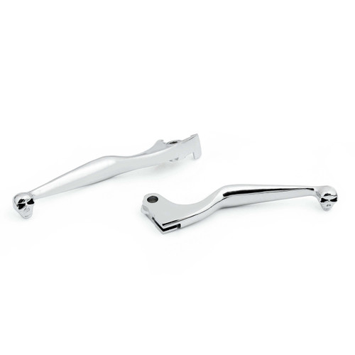 Skull Style Brake Clutch Levers Set Honda Shadow 600 750 (1988-2007) Chrome Skull Style Brake Clutch Levers Set Honda Shadow 600 750 (1988-2007) Chrome
