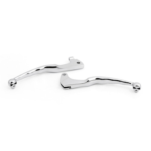 Skull Style Brake Clutch Levers Set Yamaha XV250 (1988-2003) Chrome Skull Style Brake Clutch Levers Set Yamaha XV250 (1988-2003) Chrome
