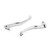 Skull Style Brake Clutch Levers Set Yamaha XV1000 (1985) Chrome