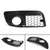 Right Front Bumper Fog Lamp Lights Grill Grille For Volkswagen GOLF MK5 GTI (2006-2009)