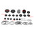 Upper Frame Plugs Caps Covers Set Billet Aluminum For BMW R1200GS ADV LC 14-19 Upper Frame Plugs Caps Covers Set Billet Aluminum For BMW R1200GS ADV LC 14-19