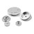 Frame Hole Caps Decor Cover 1 Set Aluminum For BMW R 1200 GS ADV LC (2013-2019) Silver