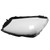 Left Side Headlight Cover Headlamp Lens For Benz C-Class W205 C180 C200 C260L C280 C300 (15-17)