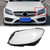 Left Side Headlight Cover Headlamp Lens For Benz C-Class W205 C180 C200 C260L C280 C300 (15-17)