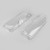 Car Clear Headlight Headlamp Lens Cover Shell Pair For BMW E38 (1999-2001)