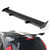 Universal Hatch Adjustable Aluminum GT Rear Trunk Wing Racing Spoiler, Black 13