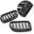 Double Line Front Hood Kidney Grill Grille For BMW 5Series F10 / F11 /F18 (10-16) Gloss Black