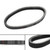 Drive Belt For Arctic Cat 700 4x4 Automatic Diesel (07-08) Super Duty Diesel (10-15) Black