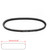 Drive Belt 23100-MCT-003 For Honda FJS 600 Silver Wing ABS (03-15) FSC600 SILVERWING SCOOTER (02-13) Black
