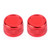 Aluminium AC Volume Knob Cover Trim For BMW E90 3 Series (05-12) Red