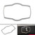 Dashboard Headlight Switch Button Frame Cover Trim For BMW 3 series E90 (08-12) Silver
