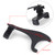 360 Degree Rotation Car Phone Mount Cradle Holder Stand Kit For Mini Cooper F60 Gray Union Jack