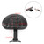 Driver Seat Rider Backrest Pad For Harley Fatboy FLSTF Heritage Softail (07-17) Black