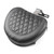 Driver Rider Backrest Pad For Harley Fatboy FLSTF Heritage Softail (07-17) Chrome Driver Rider Backrest Pad For Harley Fatboy FLSTF Heritage Softail (07-17) Chrome