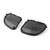 Tri-Line Speaker Cover Grills For Harley Road Glides (2015-2018) Black