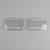 Front Bumper Fog Lights Clear Plastic Lens for BMW E30 318i 318is (1982-1991) Clear