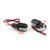 Bar End Turn Signals LED Indicator Amber Handlebar End Mount Blinker (BE-CMD15-Black) Bar End Turn Signals LED Indicator Amber Handlebar End Mount Blinker (BE-CMD15-Black)