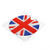 1x Union Jack UK Flag Pattern Vinyl Sticker Decal for Mini Cooper Gas Cap Cover