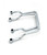 Saddlebag Support Bar for Kawasaki Vulcan VN800 Classic (1995 - Newer) Chrome