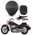 Synthetic Leather Front Rear Cushion Seat Fit Honda Shadow Aero VT400  VT750C(04-13) Black Synthetic Leather Front Rear Cushion Seat Fit Honda Shadow Aero VT400  VT750C(04-13) Black