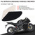 Tank Traction Pad Side Gas Knee Grip Protector Honda Kawasaki Triumph Yamaha, Black