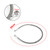 33" 85cm Brake Line Oil Hose Banjo Fitting Stainless Steel End