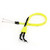 Throttle Cable Push Pull Wire Line Gas Yamaha YZF R6 YZF-R6 (06-16), Neon Yellow