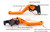 Shorty Adjustable Brake Clutch Levers Honda X11 X-11 1999-2002 (F-XX/H-626)