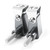2Pcs Universal Lower Fork Mount Spotlight Holder Lights Bracket For XMAX 125/250/300 TI