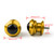 Pair 6mm Swingarm Sliders Spools For Yamaha MT01 MT09 YZF-R3 R1 MAX 530 Gold