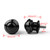 8mm CNC Swingarm Spool Sliders Universal For Suzuki GSXR600 750 1000 GSX1300R Black