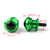 10mm Billet Swingarm Spools Sliders Universal For Kawasaki Ninja 250R 1000 ZX 6R ZX10R Green