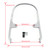 Passenger Grab Bar Rear Carrier Luggage Rack For Kawasaki Z-900 RS 18-20 Chrome Passenger Grab Bar Rear Carrier Luggage Rack For Kawasaki Z-900 RS 18-20 Chrome
