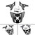 Luggage Rack Bracket Carrier Plate For Kawasaki ER-6N ER-6F 12-16 Black Luggage Rack Bracket Carrier Plate For Kawasaki ER-6N ER-6F 12-16 Black