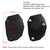 CNC Kickstand Side Plate Stand Extension Pad For BMW G310R G310GS 2017-18 Black
