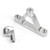 Steering Damper Stabilizer Kawasaki ZX6R (2007-2008) ZX 6R Silver Steering Damper Stabilizer Kawasaki ZX6R (2007-2008) ZX 6R Silver