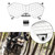Headlight Protector Grille Guard Cover for Triumph Tiger 800 10-17 Explorer 1200 Silver