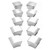 10PCS 3 Valve Cam Phaser Lock Out Kit Noise Repair For Ford 5.4L F150 Expedition
