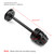 Rear Axle Hub Crash Pad Slider Protector For BMW R Nine T Scrambler Nine T Pure,Racer,Urban G/S, R1200GS LC ADV Black
