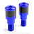 7/8" Handle Bar End Cap Plugs Slider For YAMAHA MT-09 MT-07 FZ-07 14-15 XJ6 10-13 MT-10 FZ10 Blue