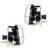 2 PCS Bumper Fog Front Light Lamp W/Bulb For Benz C300 C350 CL550 CL600, CL63 CL65 SL63 SL65 SLK55 AMG
