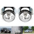 2 PCS Bumper Fog Front Light Lamp W/Bulb For Benz C300 C350 CL550 CL600, CL63 CL65 SL63 SL65  SLK55 AMG Generic