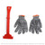 6PCS Tire Chains Snow Anti-skid Thick Tendon Emergency Thickening of Car SUV 6PCS Tire Chains Snow Anti-skid Thick Tendon Emergency Thickening of Car SUV