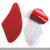 Tank Traction Pad Side Gas Knee Grip Protector For Kawasaki ZX-6R 07-08 Red Tank Traction Pad Side Gas Knee Grip Protector For Kawasaki ZX-6R 07-08 Red