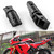 Rear Footrest Footpegs For HONDA CB125R CB250R CB300R CBR250RR CBR600RR Black Rear Footrest Footpegs For HONDA CB125R CB250R CB300R CBR250RR CBR600RR Black