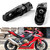 Rear Footrest Footpegs For HONDA CB125R CB250R CB300R CBR250RR CBR600RR Black