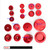 Upper Frame Plugs Caps Covers Set CNC Aluminum For BMW R1200GS ADV LC 14-18 Red Upper Frame Plugs Caps Covers Set CNC Aluminum For BMW R1200GS ADV LC 14-18 Red